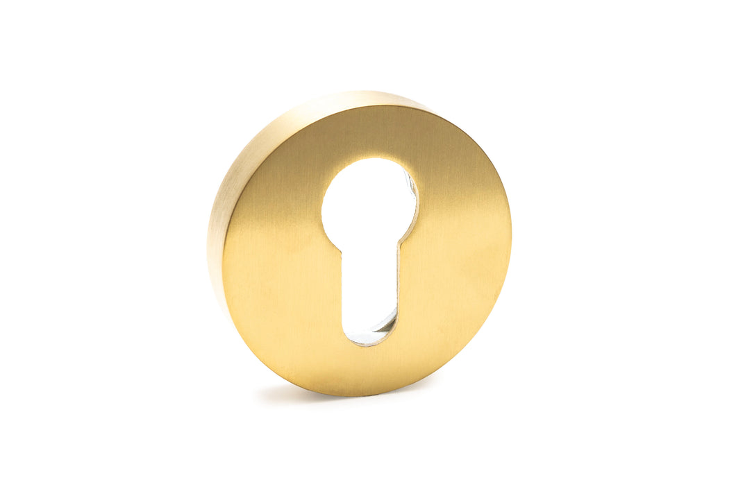 Nyckelhålsformad nyckelskylt Guld