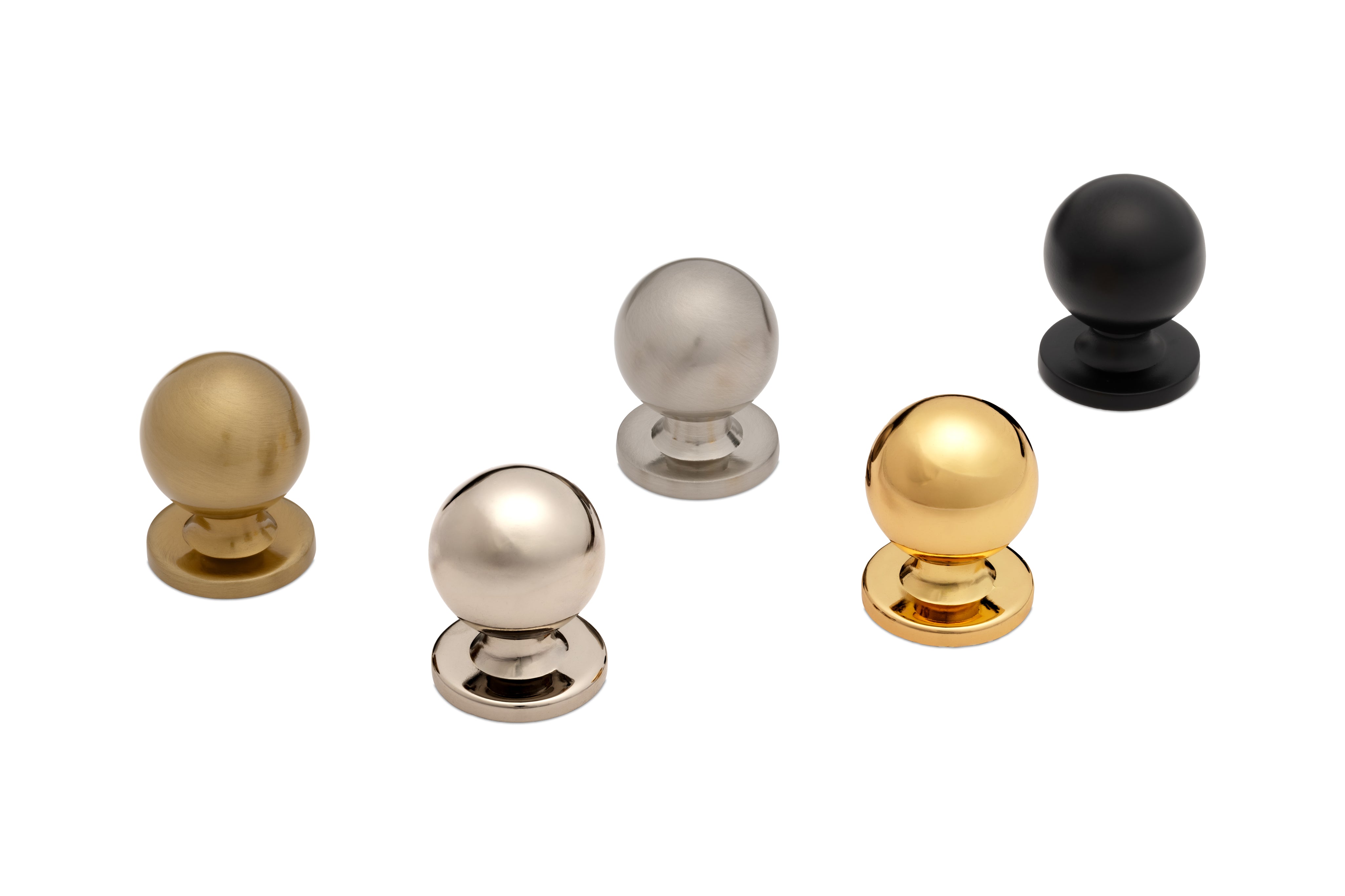Knob Sandby Silver