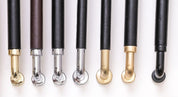Handtag Svanshall - Silver Brun - Knokkbeslag